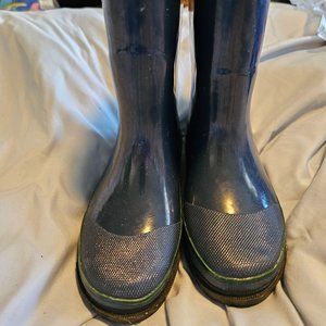 Western Chief Fire Chief 2 Waterproof Rain Boots, Unisex Navy, Size 11 Toddler